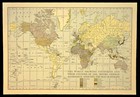 Pre Wwii World Map Wall Art Original Ca 1938 Vintage Atlas Map Antique Ww2