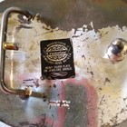 Vintage Western Rodeo Cowboy Belt Buckle Calf Roping Team Sterling Silver Plate