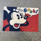 Vintage Disney Mickey Mouse Twin Sheet Set   Matching Curtains 14 Piece