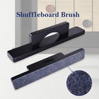 Solid Wood Shuffleboard Brush - Extra Wide Table Cleaner   Sweep Tool  Premiu   