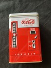 Coca-cola Vending Machine - Vintage 1996 Collectible Tin In Original Cellophane