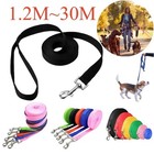 Dog Leash Long Obedience Recall Foot Feet Training Lead 1 2m-30m