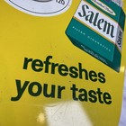 Salem Cigarettes Diecut Toc Advertising Thermometer Working Tobacco Menthol
