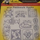 Aunt Martha s Hot Iron On Embroidery Transfer Pattern  4030 Patchwork Apples  79