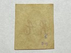 Argentina Stamp 1864 Scott 8 5c Clear  ra  Watermark Rivadavia Imperf Used 1863 