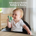 Clover Baby Fruit Feeder Teether   Mini Freezer Nibble Tray     Bpa-free Silicone 