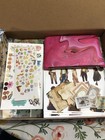 Mixed Ephemera Lot     New   Vintage Paper  Photos  Postcards  Crafts - Over 2lbs 