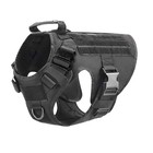 Adjustable Tactical Dog Harness Dog Vest For Medium Large Dogs Service Dog Vest