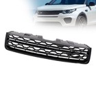 Gloss Black Front Grille Grill For 2016-2019 Land Rover Discovery Sport
