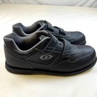 Dexter Bowling Shoes Mens 11m Black V-strap Slide-rite Hook   Loop B2513-1