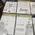Lot Of 31 Stampin  Up  Craft Scrapbook Sets  Photopolymer  Edgelits Mag Plates  
