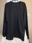 New Ccm 5000  Black Senior adult Hockey Practice Jersey Large