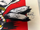 Cheech And Chong Signed Autographed 2009 Numbered Tour Poster  18x24  Rare 