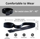 Travel Security Belt Hidden Money Pouch Money Wallet Pocket Waist Belt Safe