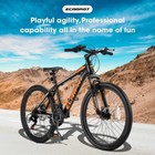 24 Inch Mountain Bike Adults 21 Speed Shimano Aluminum Frame Mtb Bicycle