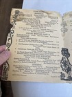 1949 Vintage Railroad Menu La Fonda  Fred Harvey Luncheon On Indian Detour  d