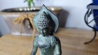19th Century Burmese Bronze Buddha Statue     Ratna Sambhav Figurine  Varada Mudra