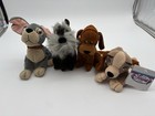 Disney Store Lady And The Tramp Bean Bag Plush Lady Tramp Jock Trusty 8    Set 4
