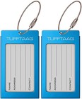Luggage Tags Business Card Holder By Tufftaag - Durable Travel Id Bag Tag In    