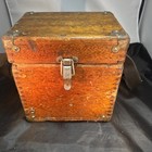 Antique Southwestern Bell Telephone  Linemans Machine In Wooden Dovetailed Box