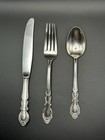 Rogers Old Charleston Sterling Silver Flatware Serving For One 97 Grams Antique