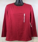 Nwt Great Northwest Red Long-sleeved Crew Neck Shirt Women s Large