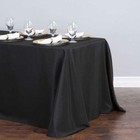 12 Pcs 90x132  Rectangle Polyester Tablecloths Wedding Linens Decorations Sale