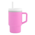 My 1st Tumbler  Silicone Sippy Cup With Straw   Handle  Spill-resistant Baby    