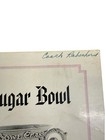 The Sugar Bowl 1935-1956 History Signed By Lsu Coach Harry Rabenhorst Rare