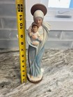 Our Lady Of The Snow Statue Figurine Mary Holding Baby Jesus 512 12bd Japan