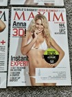 Maxim Magazine Lot Vintage Sexy 2009 Kaley Cuoco Olivia Wilde Katy Perry Rare