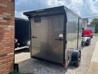 New United Trailer 6 X 10 Single Axle Enclosed Trailer