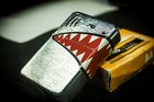 Pyro Xmen Lighter X2 Prop Replica   Free Extra Decals United Shark Mouth Marvel