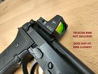 Rmr Holosun C Red Dot Sight Mount Plate For Beretta 92x Rdo  Made In Usa