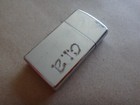 Vintage Year 1967 Zippo Slim Lighter With Engraved C i a