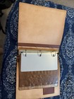 Leather 3-ring Binder For 8 5 x11  Letter Size Paper 1-inch Howe