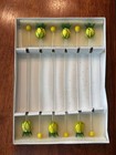 Vintage Pineapple Glass Drink Stirs Set Of 6