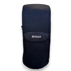Nikon Black Padded Lens Case Cl-m3 Soft Protective Bag For Telephoto Lens