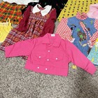 Vintage Baby Girl Toddler Clothing Lot Dresses Mixed Floral 14 Pieces