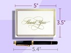 100-pack Luxury Thank You Cards With Envelopes Bulk - Blank Thank You Cards