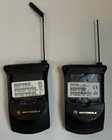 Lot 2 Motorola Startac Vintage Flip Phone  for Parts  Does Power On- No Battery