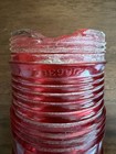 Vintage Crouse Hinds Airport Runway Light W  Red Pyrex Glass Globe Westinghouse