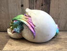 Dragon Laying In Egg Resin Figurine 5  X 3 