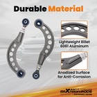 Adjustable Rear Upper Camber Arm Kit   - 3 For Honda Civic Coupe sedan 2006-2015