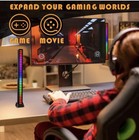 8 Pack  Rechargeable Music Rhythm Voice Light Bar