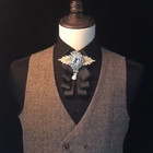Fashion Men Groom Pre Tied Bow Tie Necktie Wedding Cocktail Party Stage Show Art