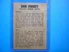 1959 Wheaties Cfl Football Card Don Pinhey Gd vg Ottawa Rough Riders  59