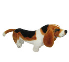 Melissa   Doug Plush 26  Basset Hound Dog Stuffed Animal Lifelike Lifesized Toy
