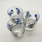 1984 Louisiana World s Fair Expo Seymour Pelican Logo Lowball Glass Lot Of 3