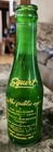 1945  Rare Vintage Squirt 7oz Soda Bottle  Single Color Graphic  
